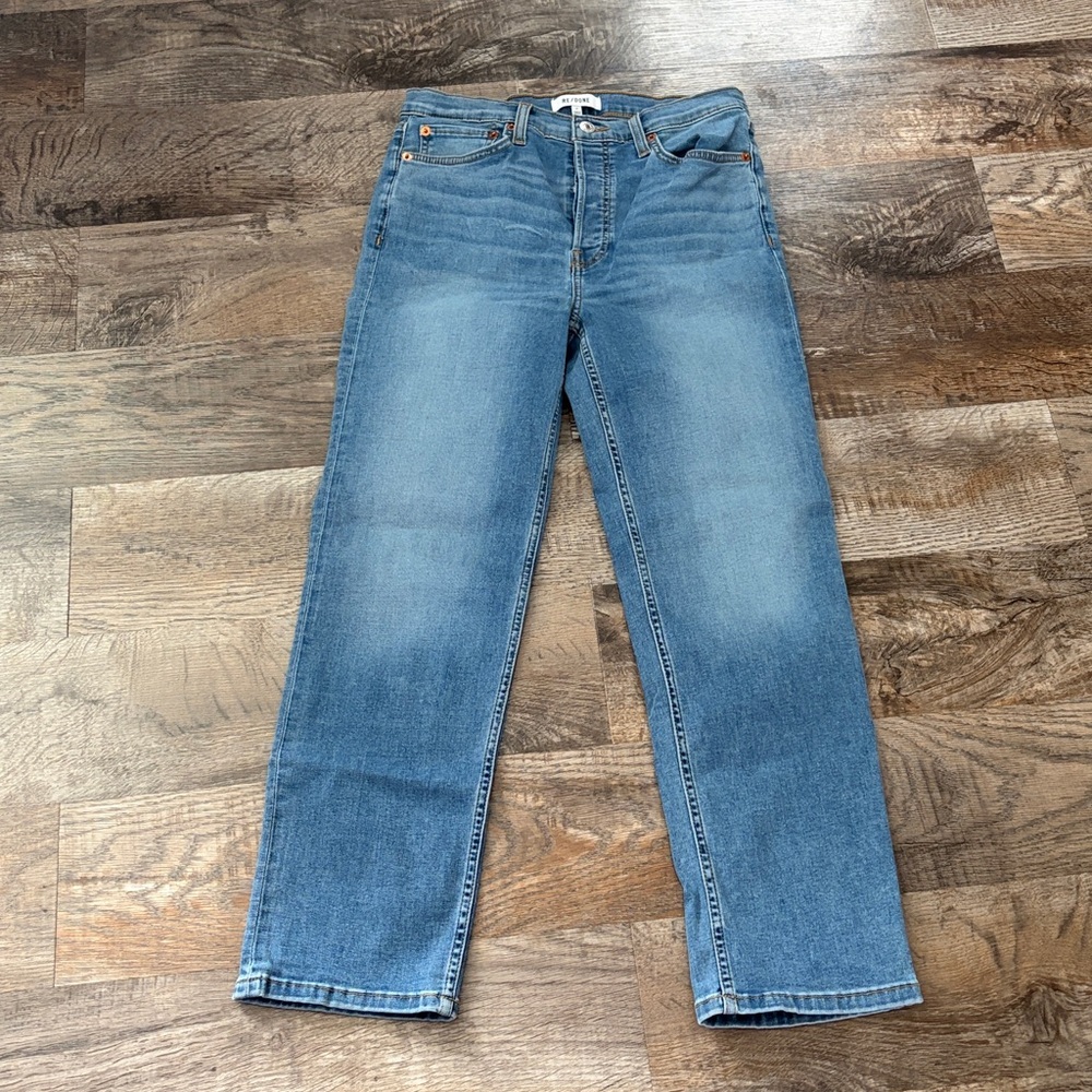 Re/Done Light Blue Denim Jeans